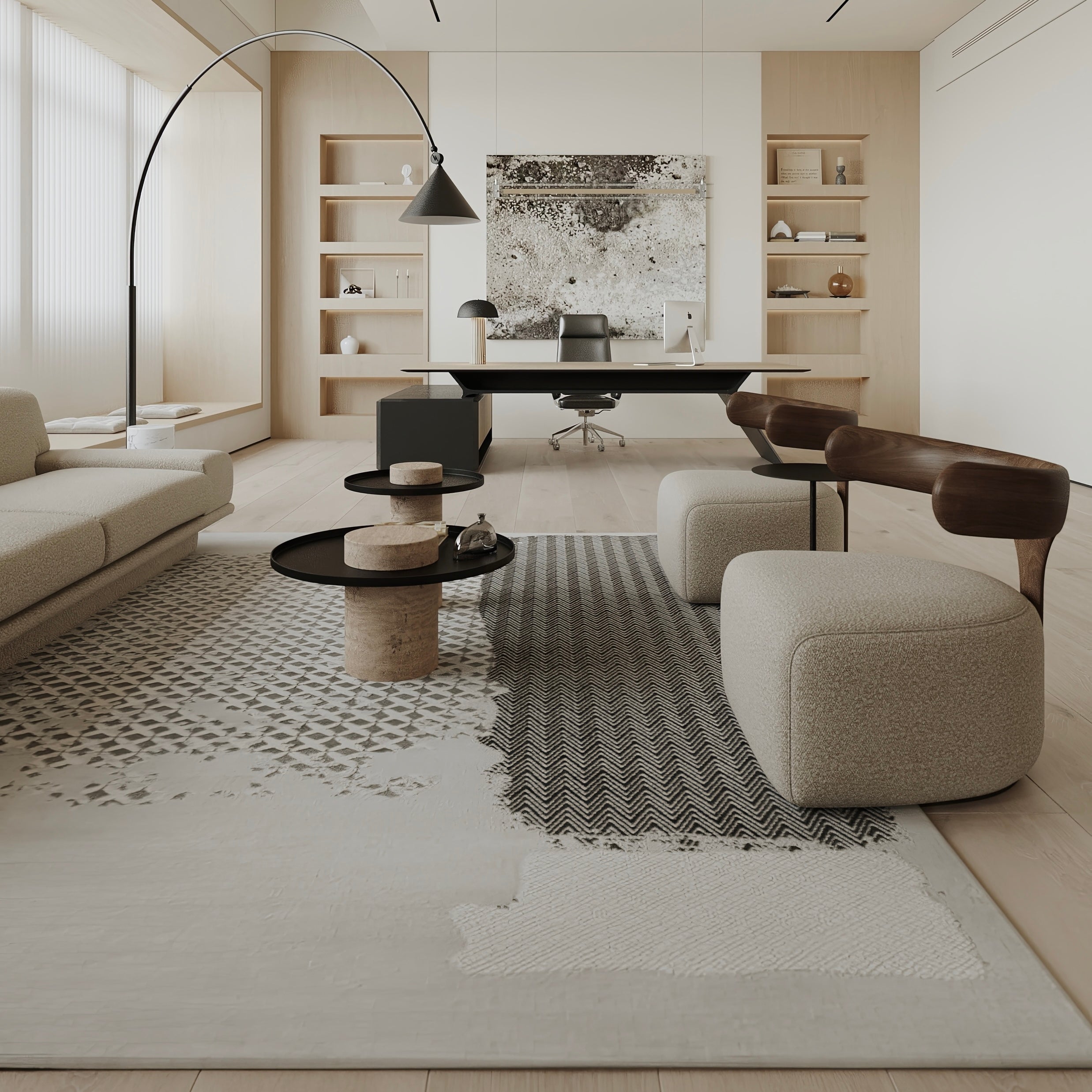 Whale Armchair - Beige