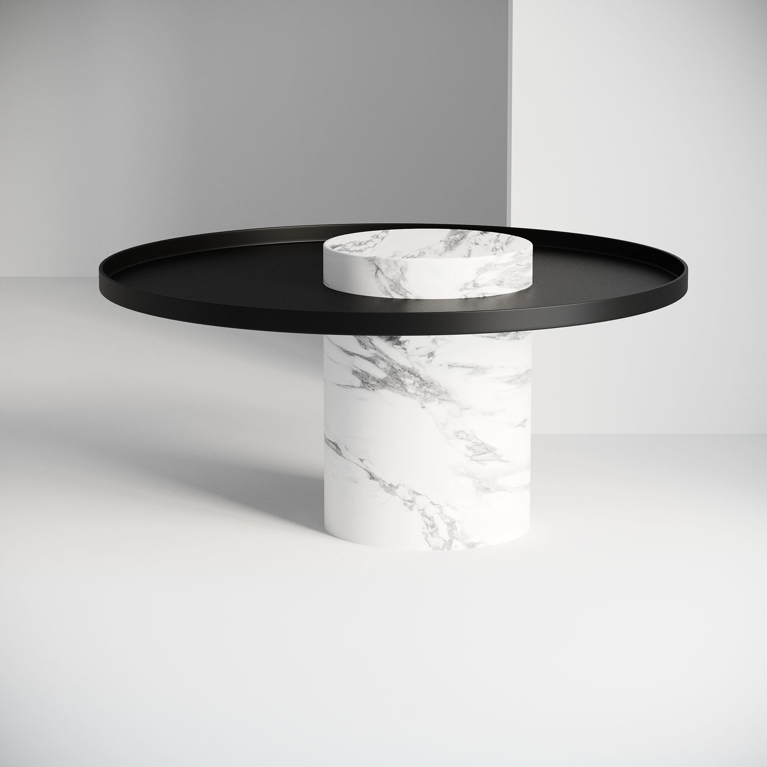 Blanco Side Table - White