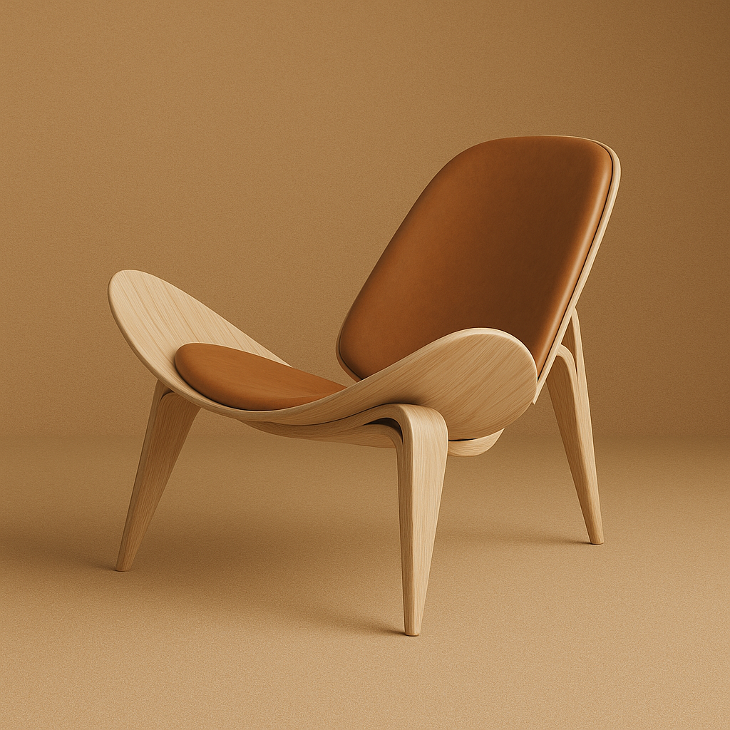Shell Chair - Almond