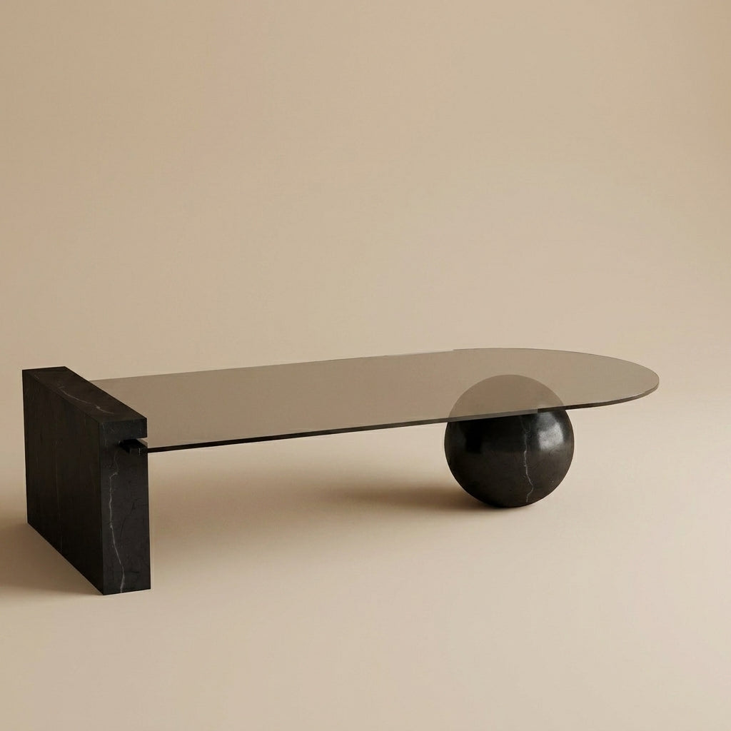 Balance Black coffee table