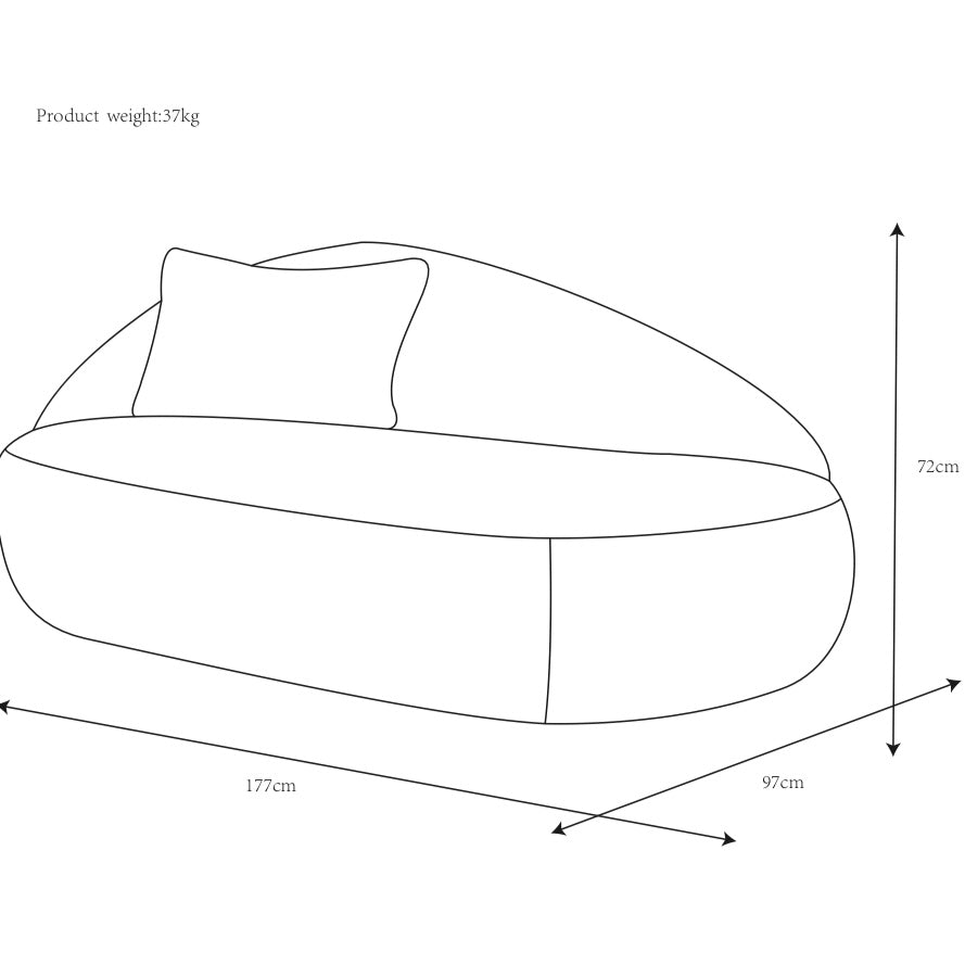 Aroma Two-Seater Sofa