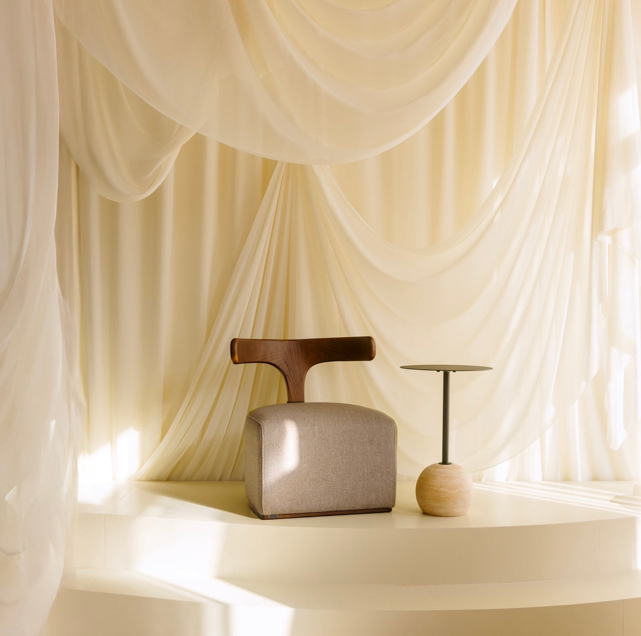 Whale Armchair - Beige