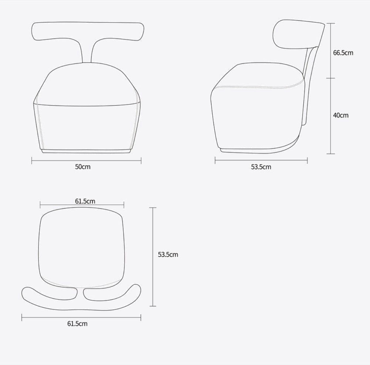 Whale Armchair - Beige
