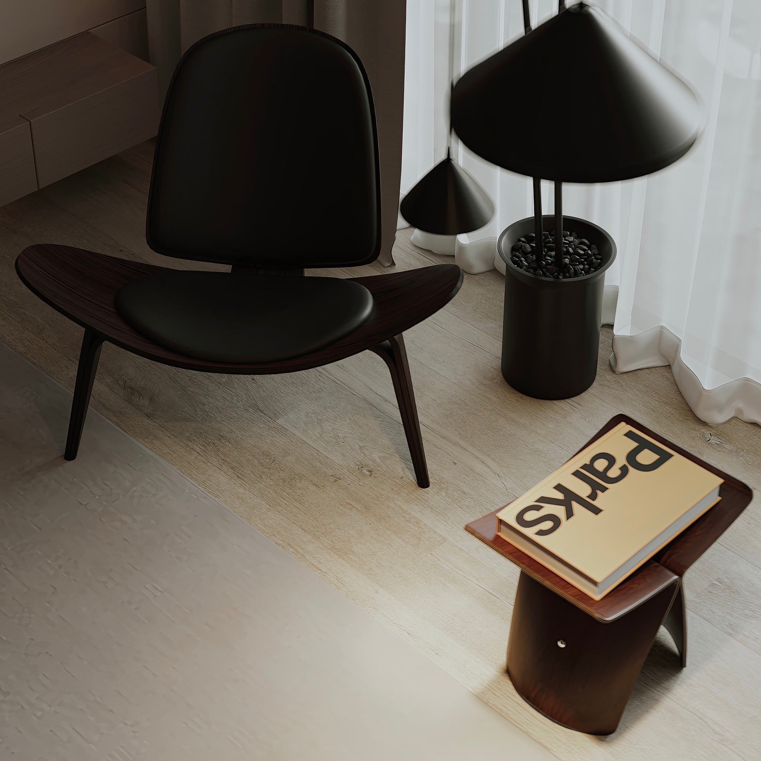 كرسي شيل بندقي