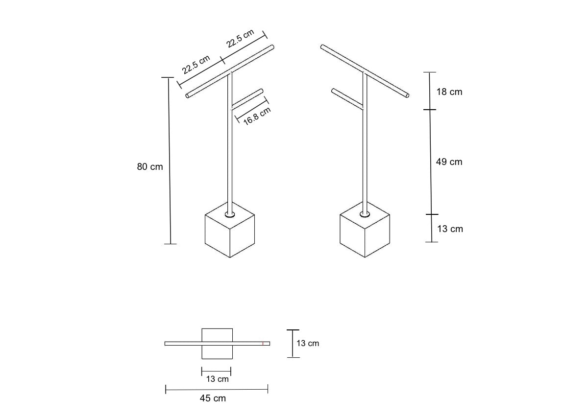 Roan Towel Holder - dezania