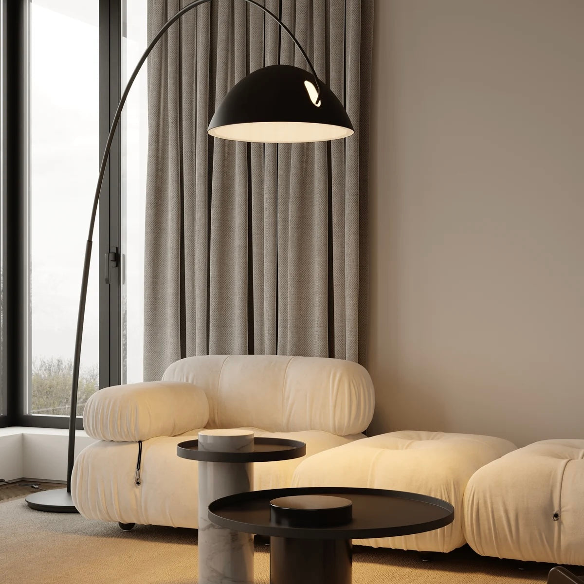 The Curve Floor Lamp - dezania