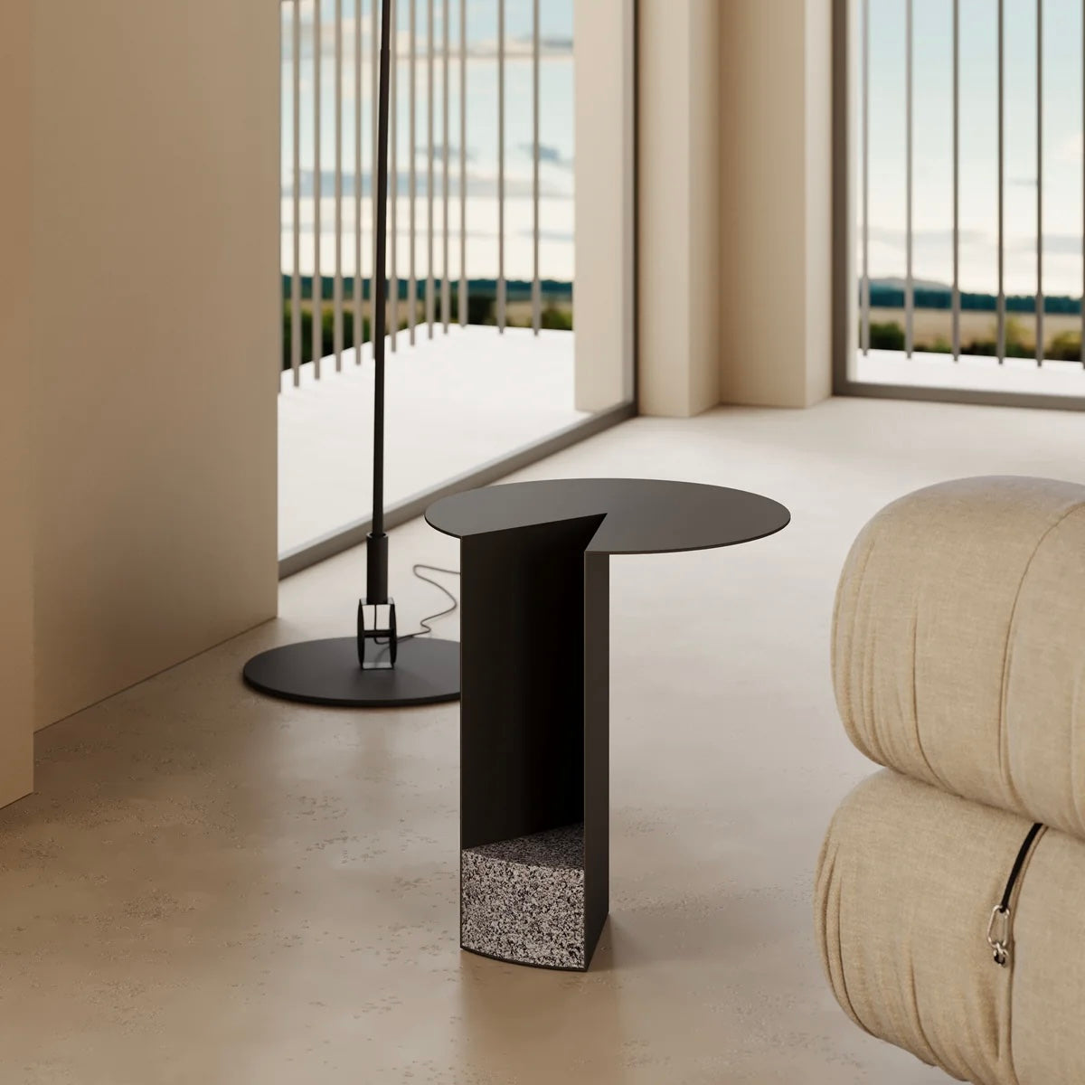 Vee Side Table - dezania