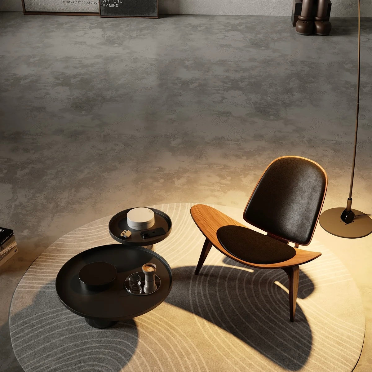 Shell Chair - Walnut - dezania