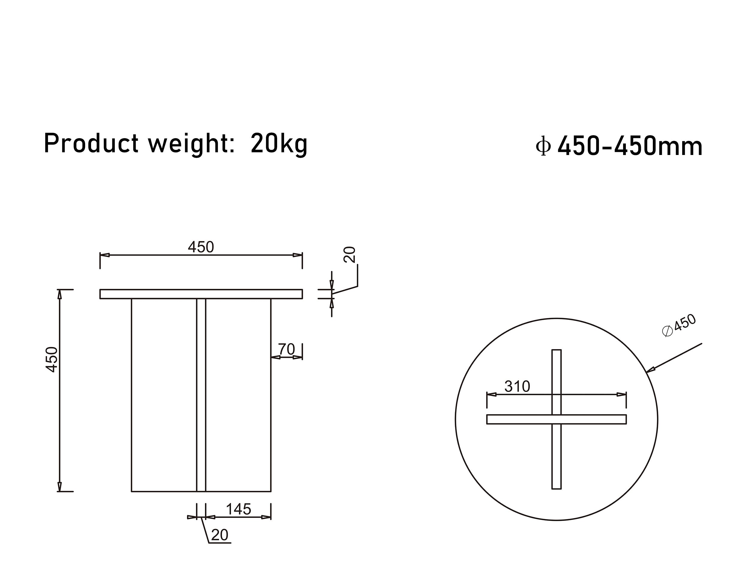 Mariano Side Table - dezania
