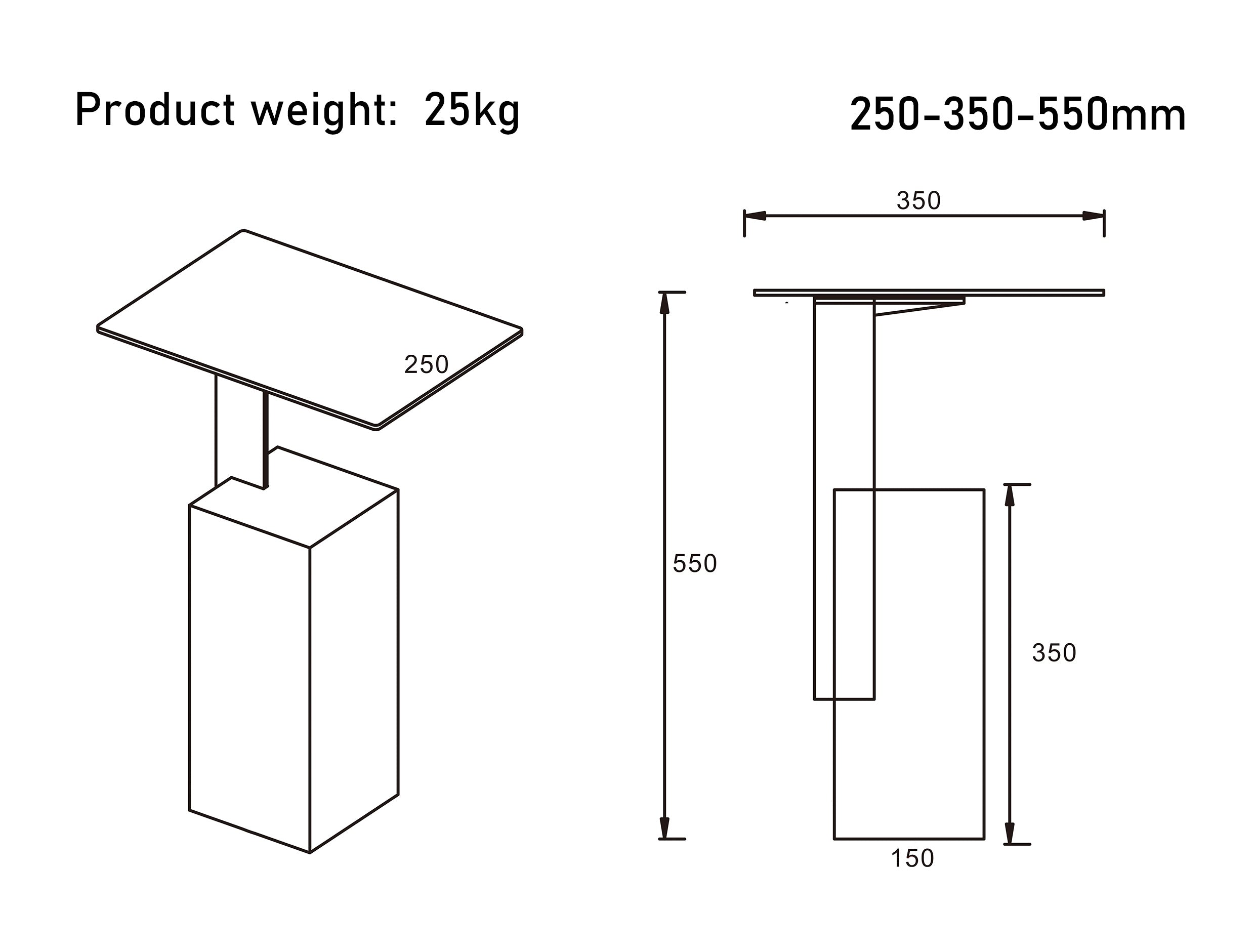 Trava Side Table - dezania
