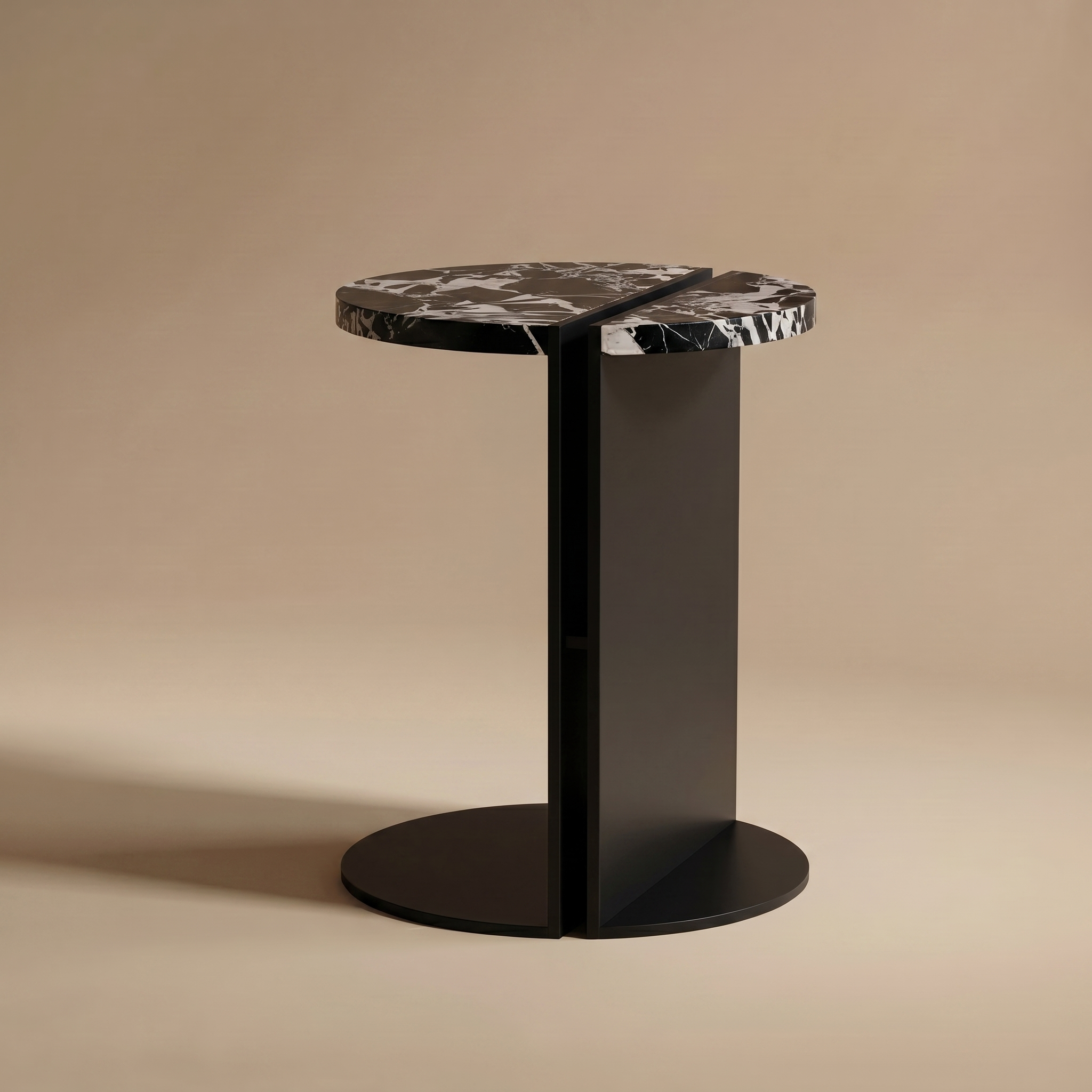 Black Harmony side table