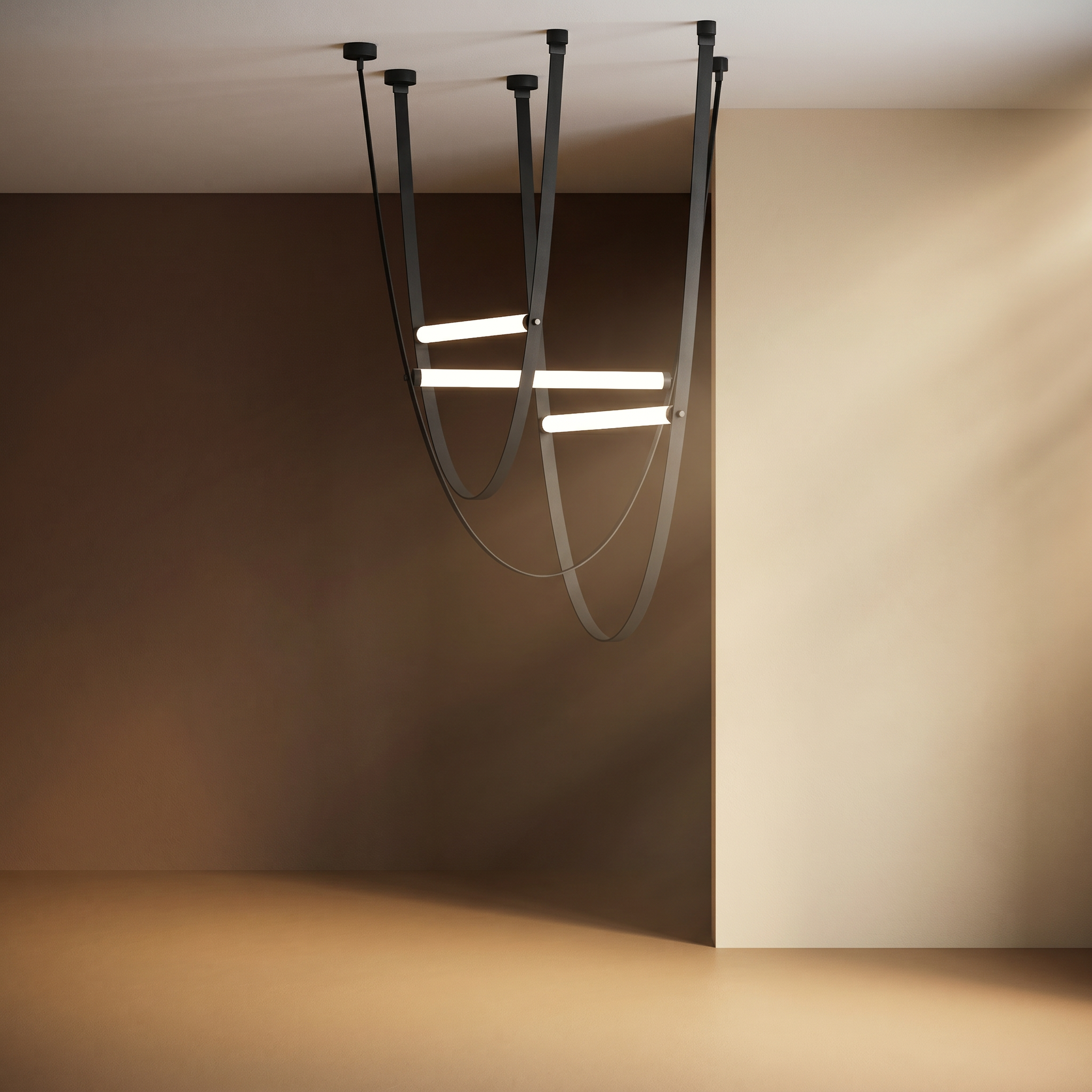 Wireline Large Pendant Light