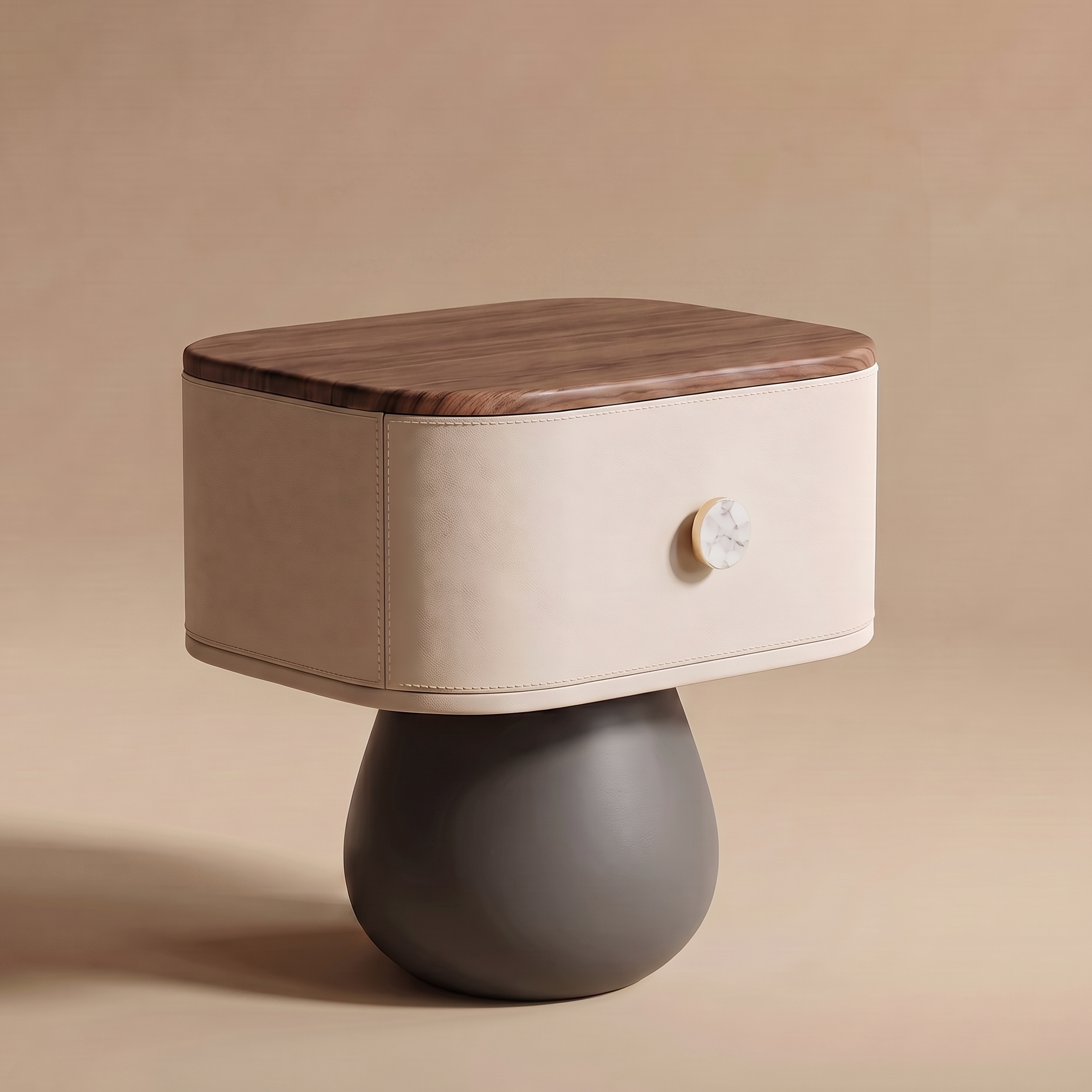 Wid modern nightstand by Dezania