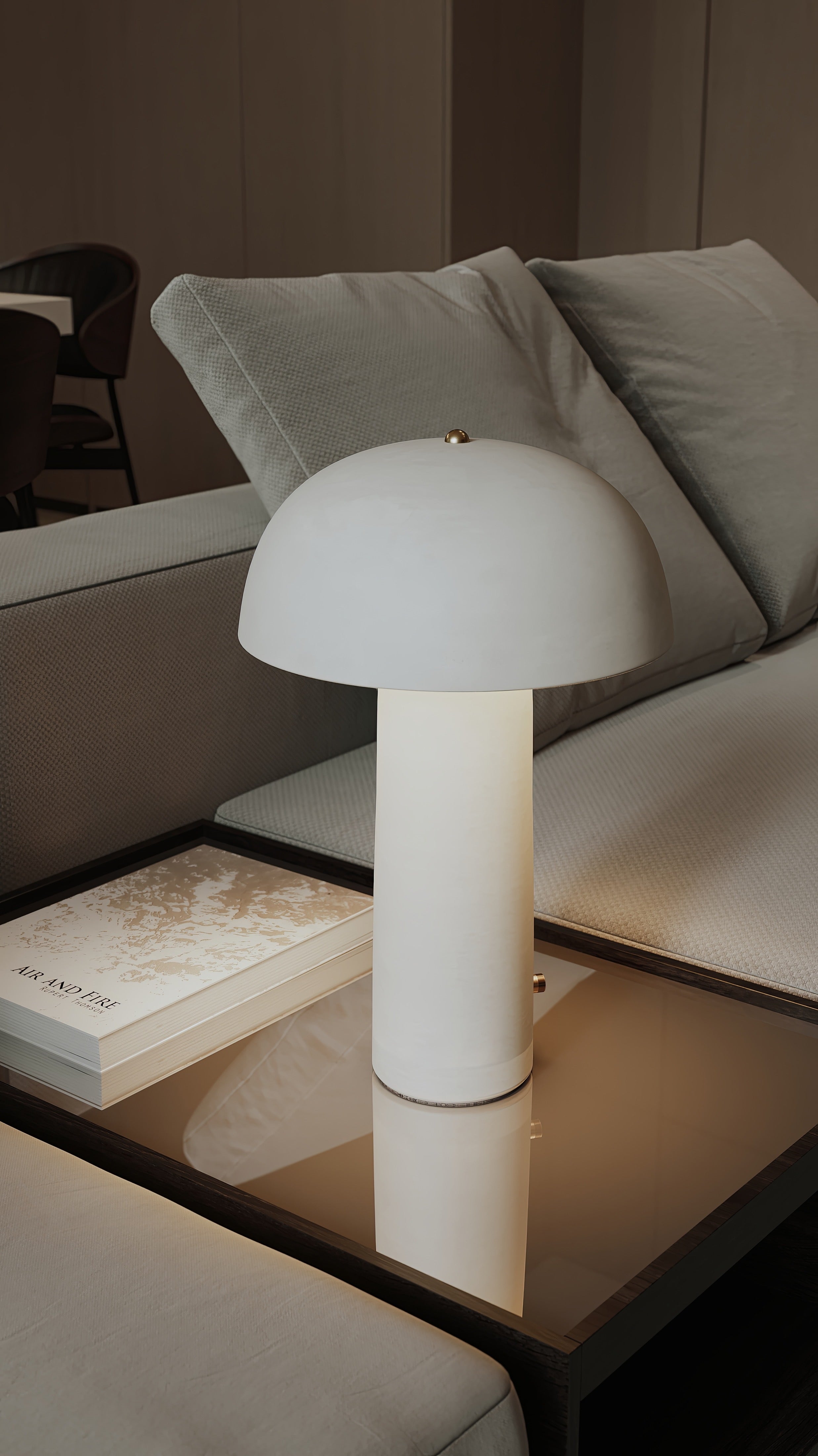 Adora Table Lamp - Ivory