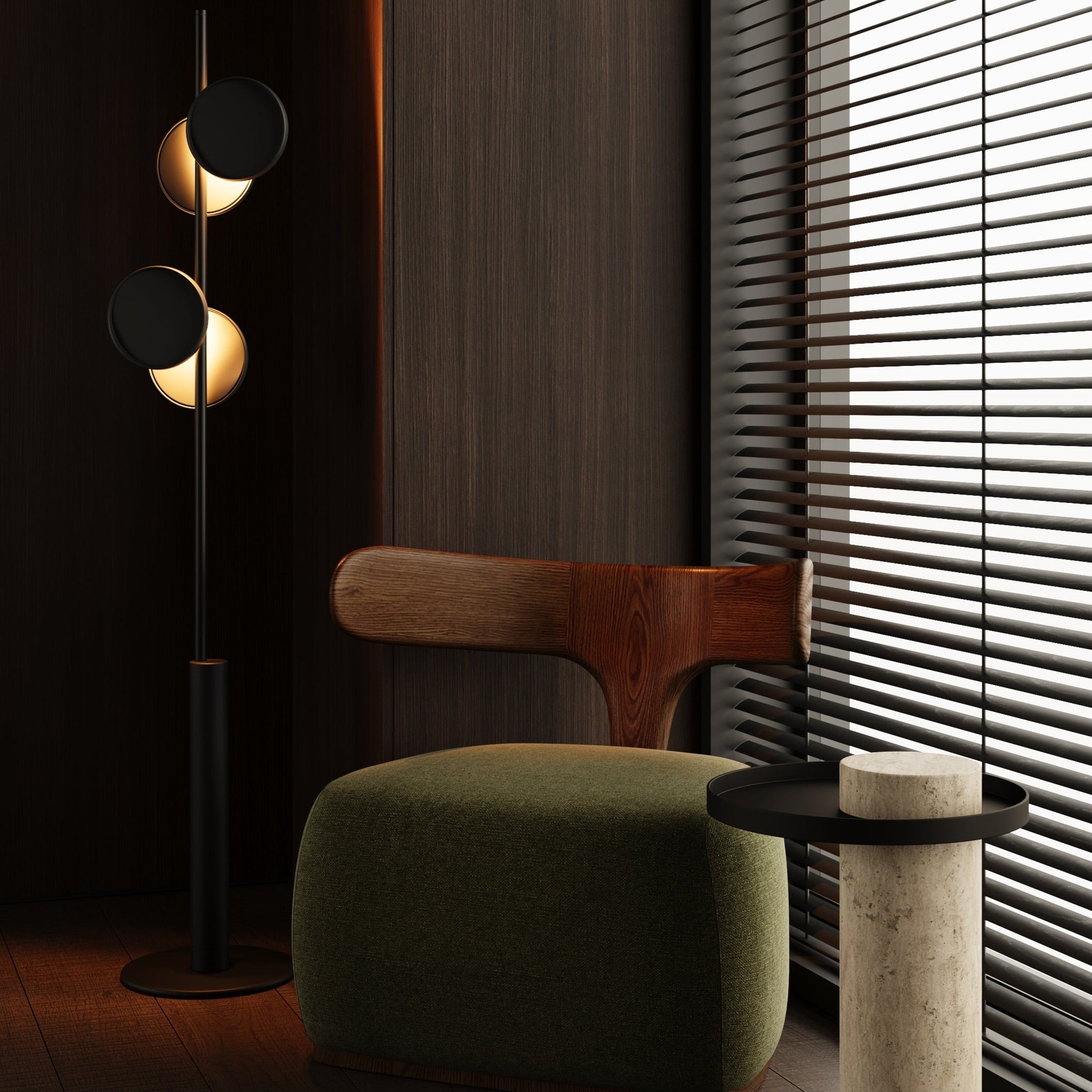 Shadows Floor Lamp - dezania