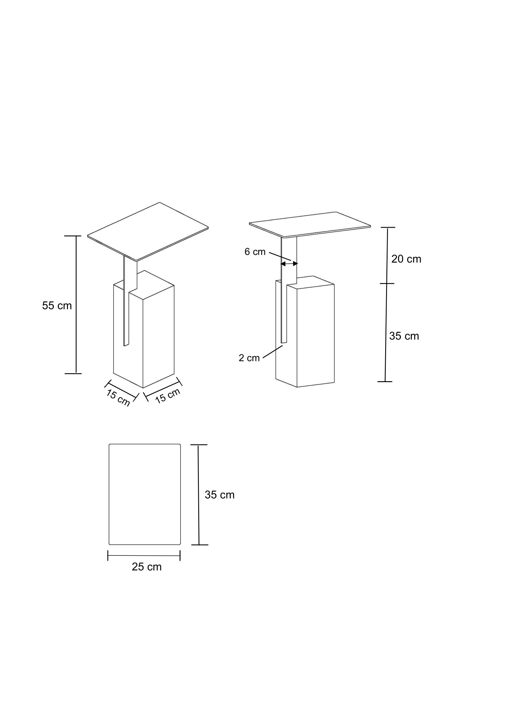 Trava Side Table - dezania