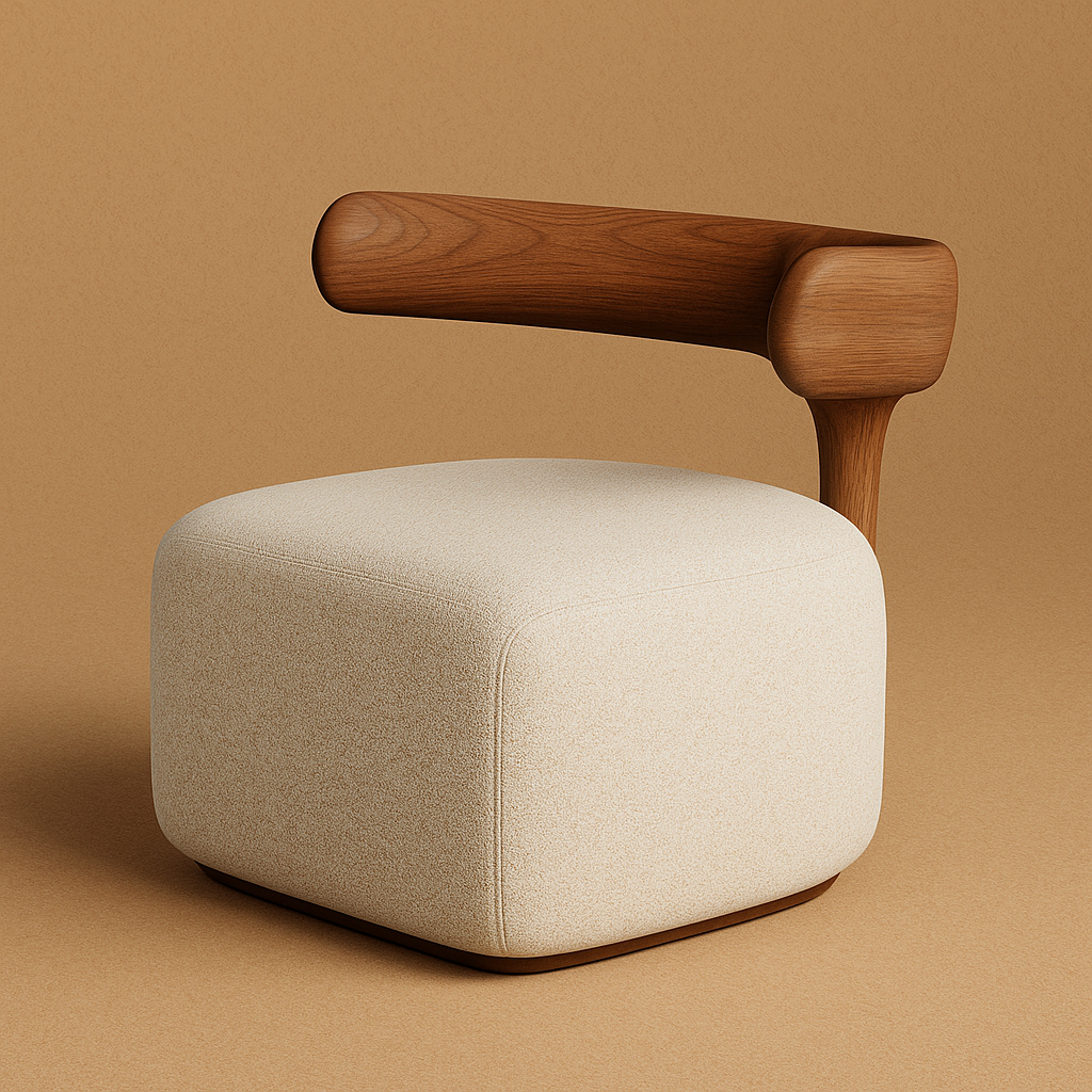 Whale Armchair - Beige