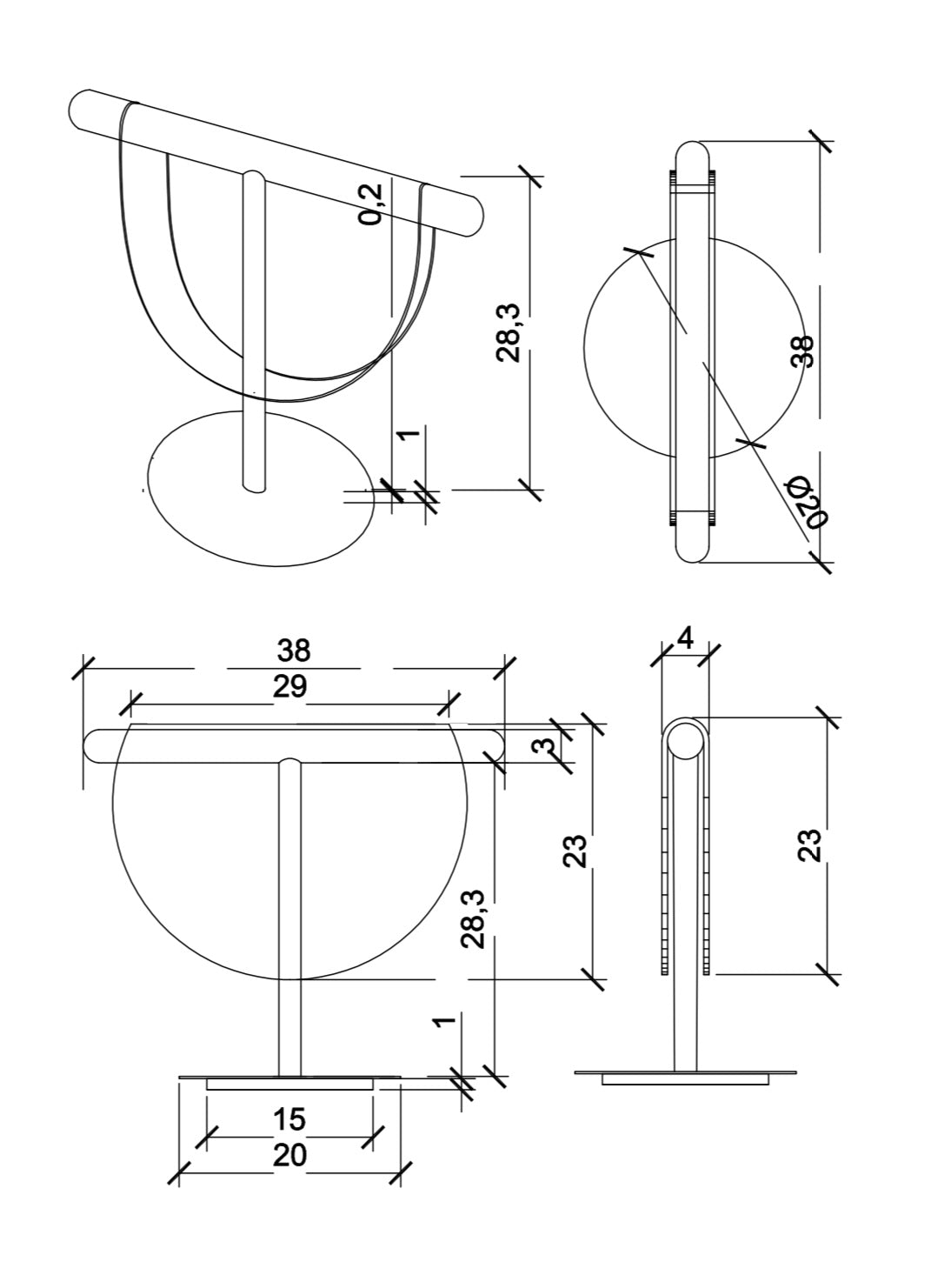 Otto table lamp - dezania