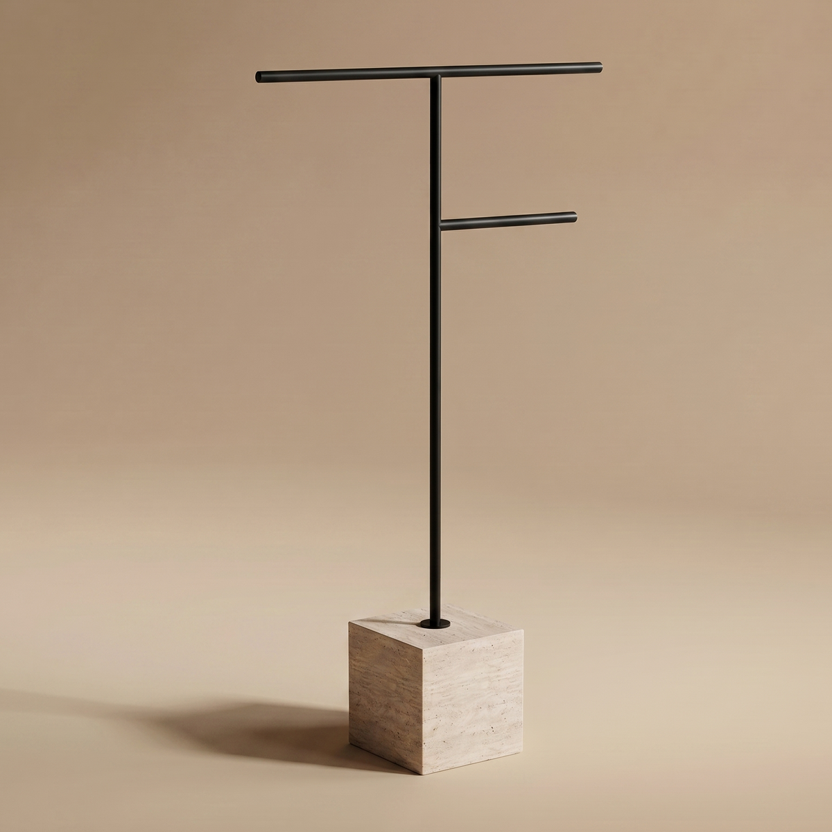 Roan Travertine towel holder