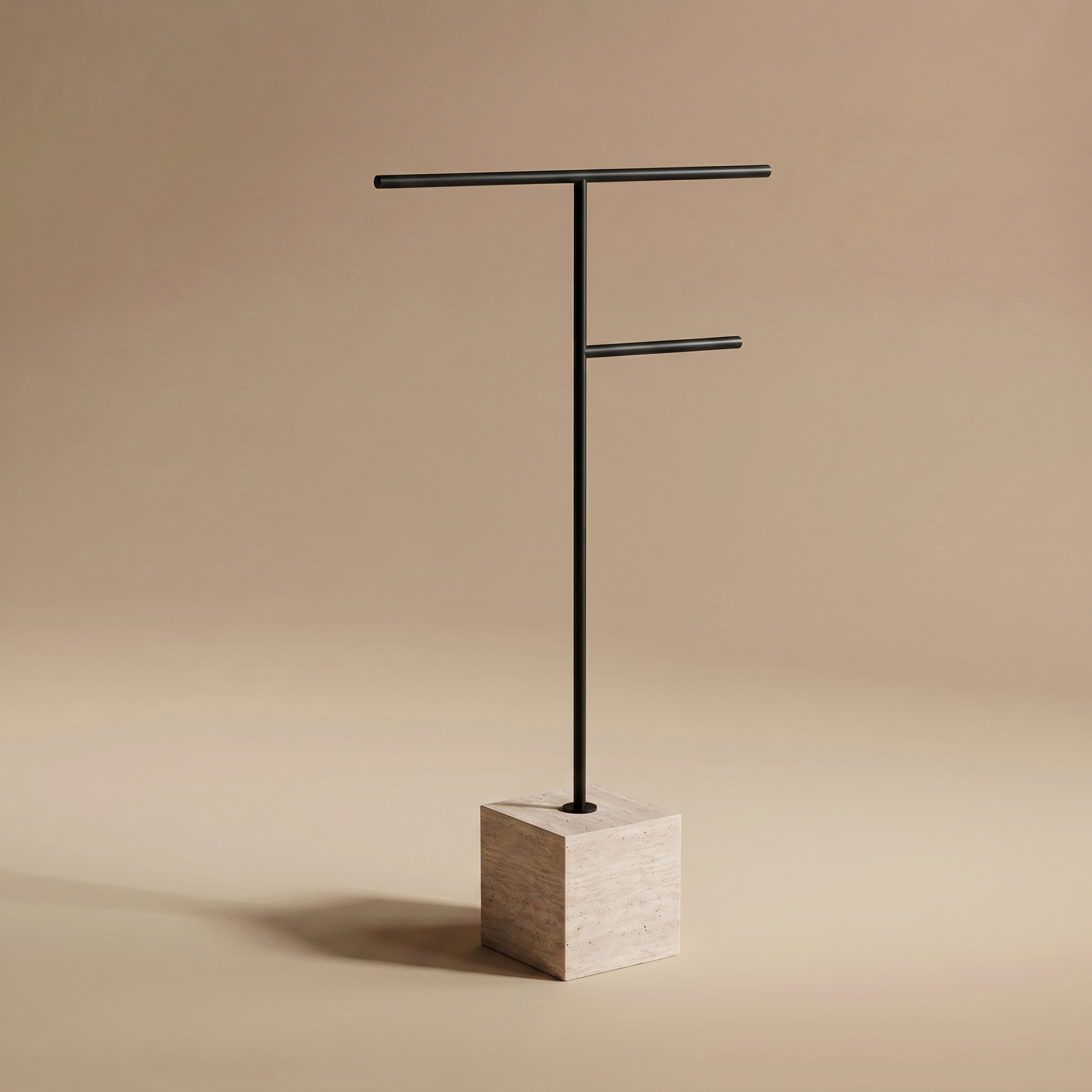 Roan Travertine towel holder