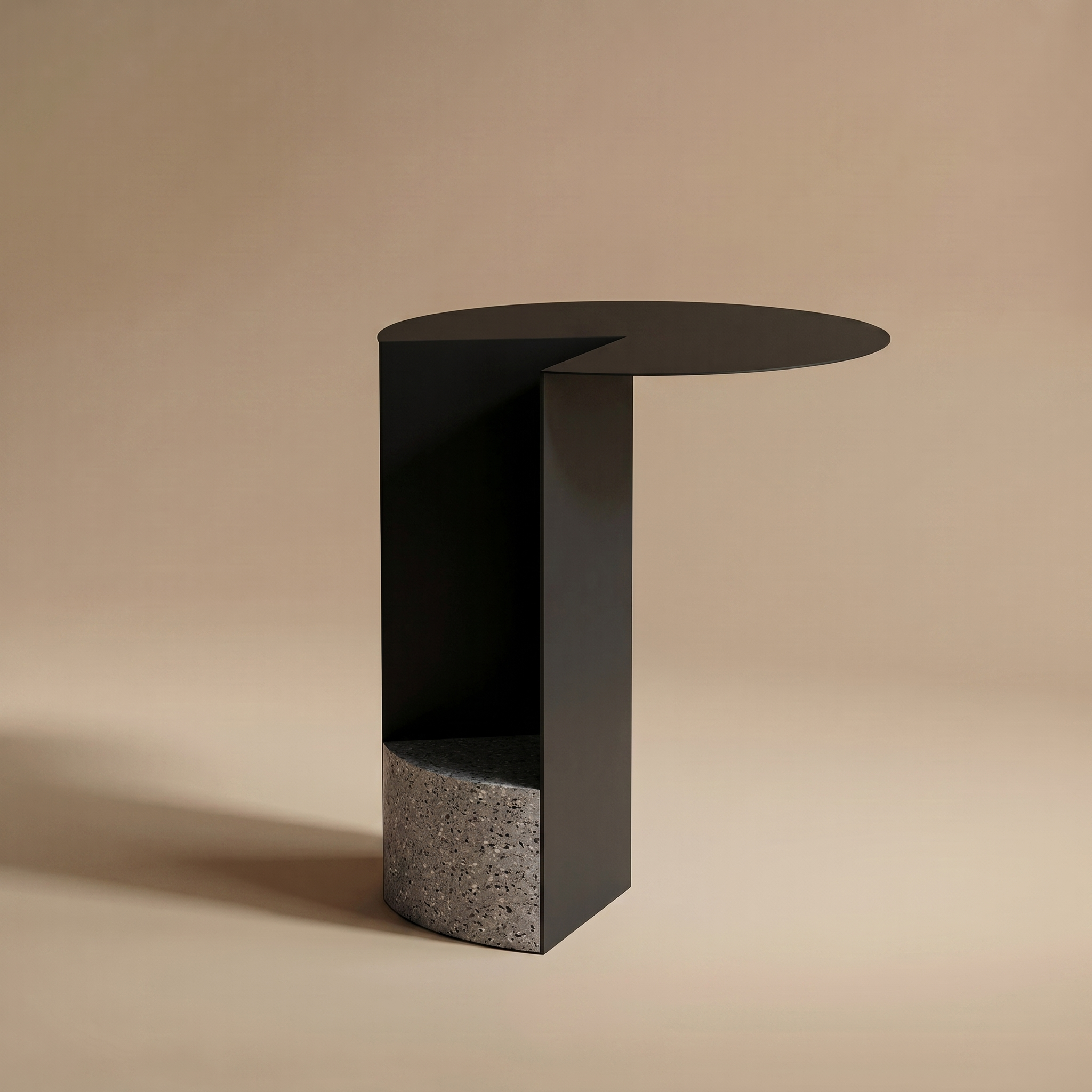 Vee side table