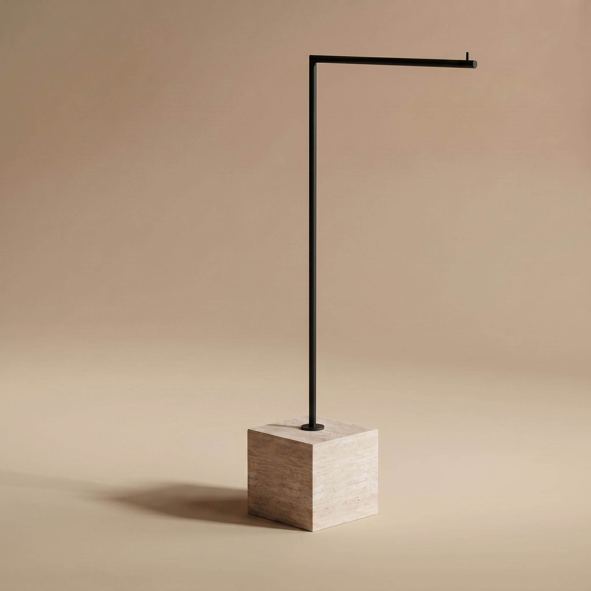 Roana Travertine towel holder