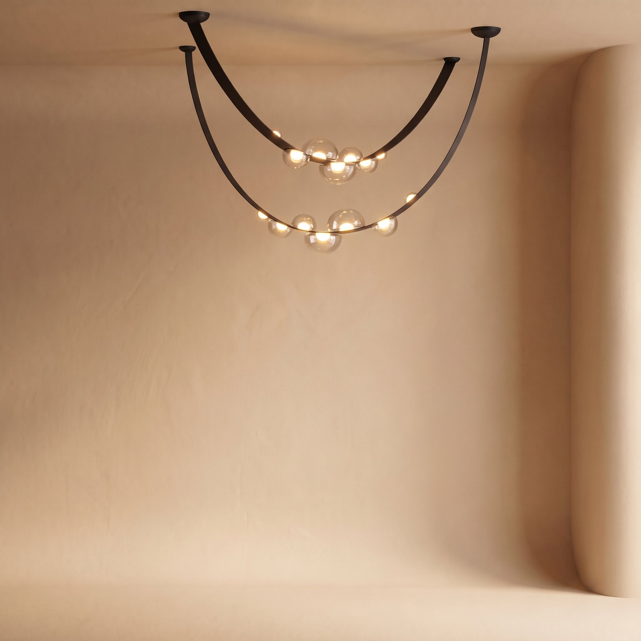 Drops pendant lamp